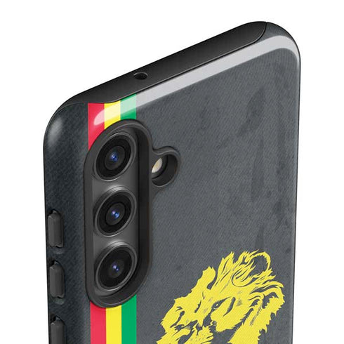 Vertical Banner - Lion of Judah Galaxy S25 Impact Case
